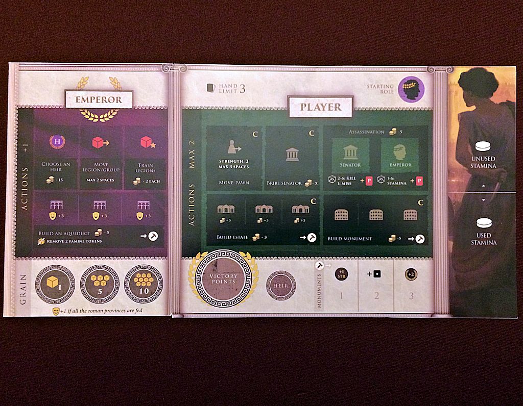 Player and Emperor Mat