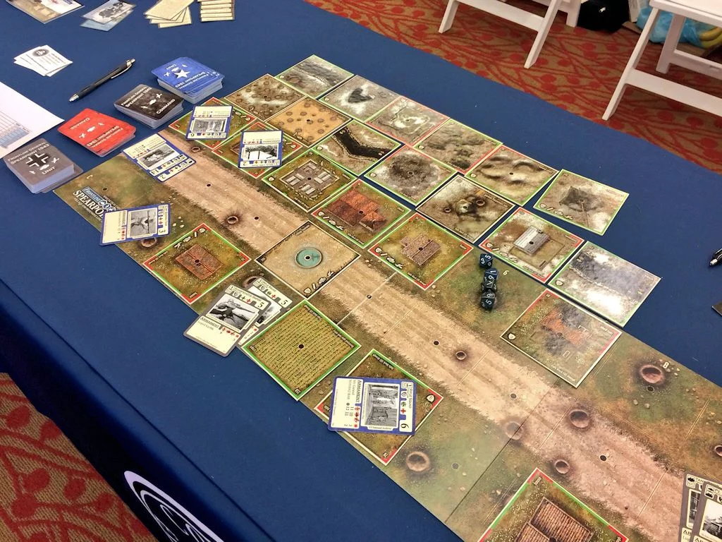 Spearpoint 1943 on the table