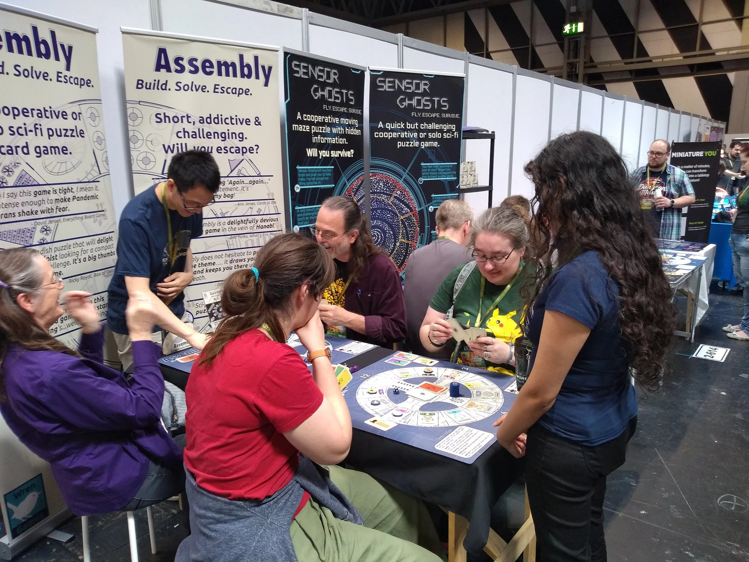 Assembly and Sensor Ghosts by Wren Games