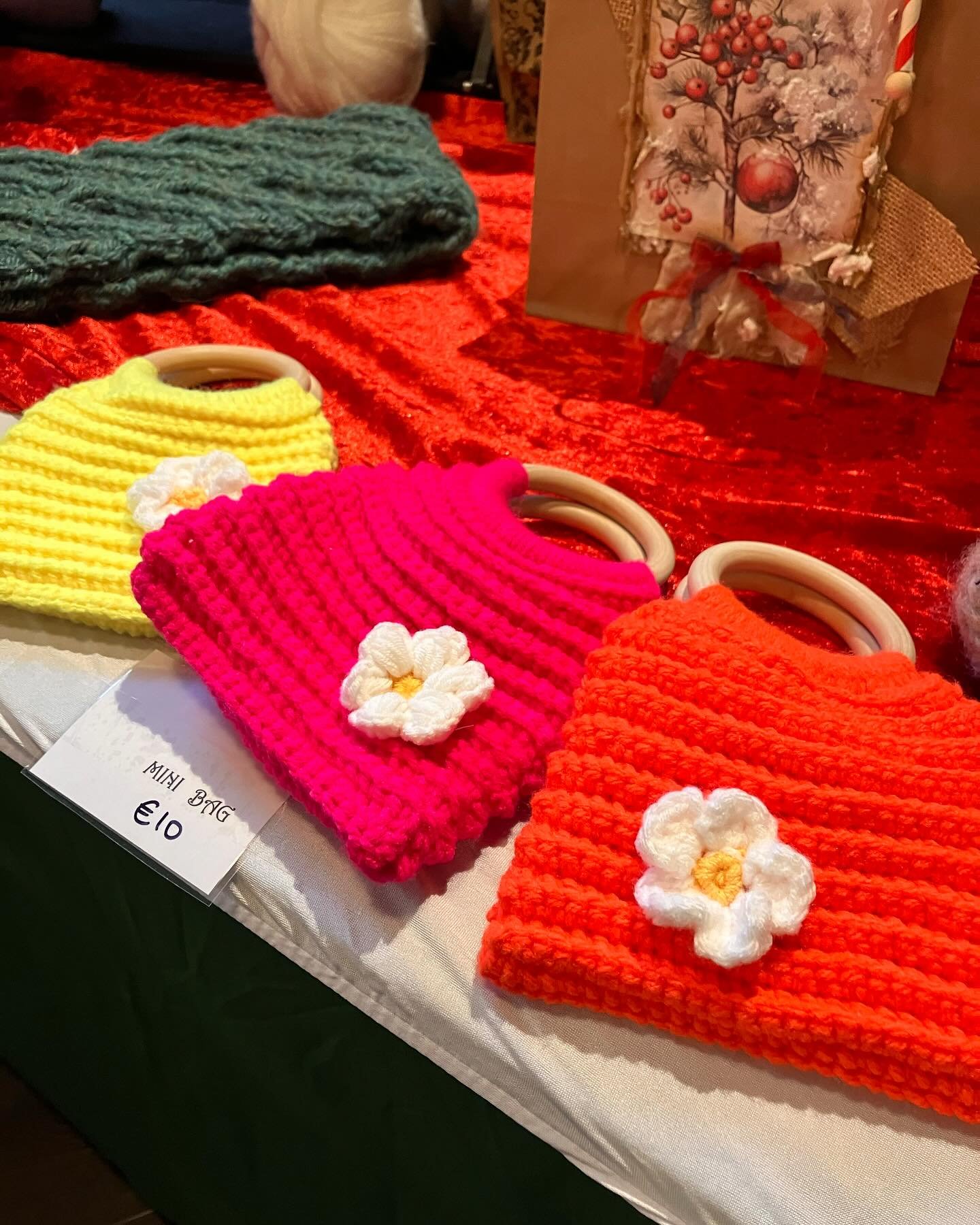 A selection of gifts from Makers Market here today from 2-8. Please share to support our local makers &amp; crafters