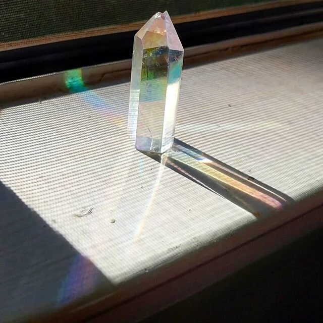 Crystal sunlight clearing magic💎☀️✨
.
You have crystals? Clearing them in the sunlight, or moonlights can work fantastically well.
.
The elements are also your friends, and remember the biggest source of energy around is: YOU.
.
Set your intentions 
