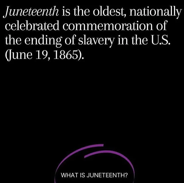 Take some time to do some research and learn about #juneteenth #historylesson
.
#learn #grow #beabetterhuman #repeat #whenyouknowbetteryoudobetter 
Repost 📷 @fairygodboss