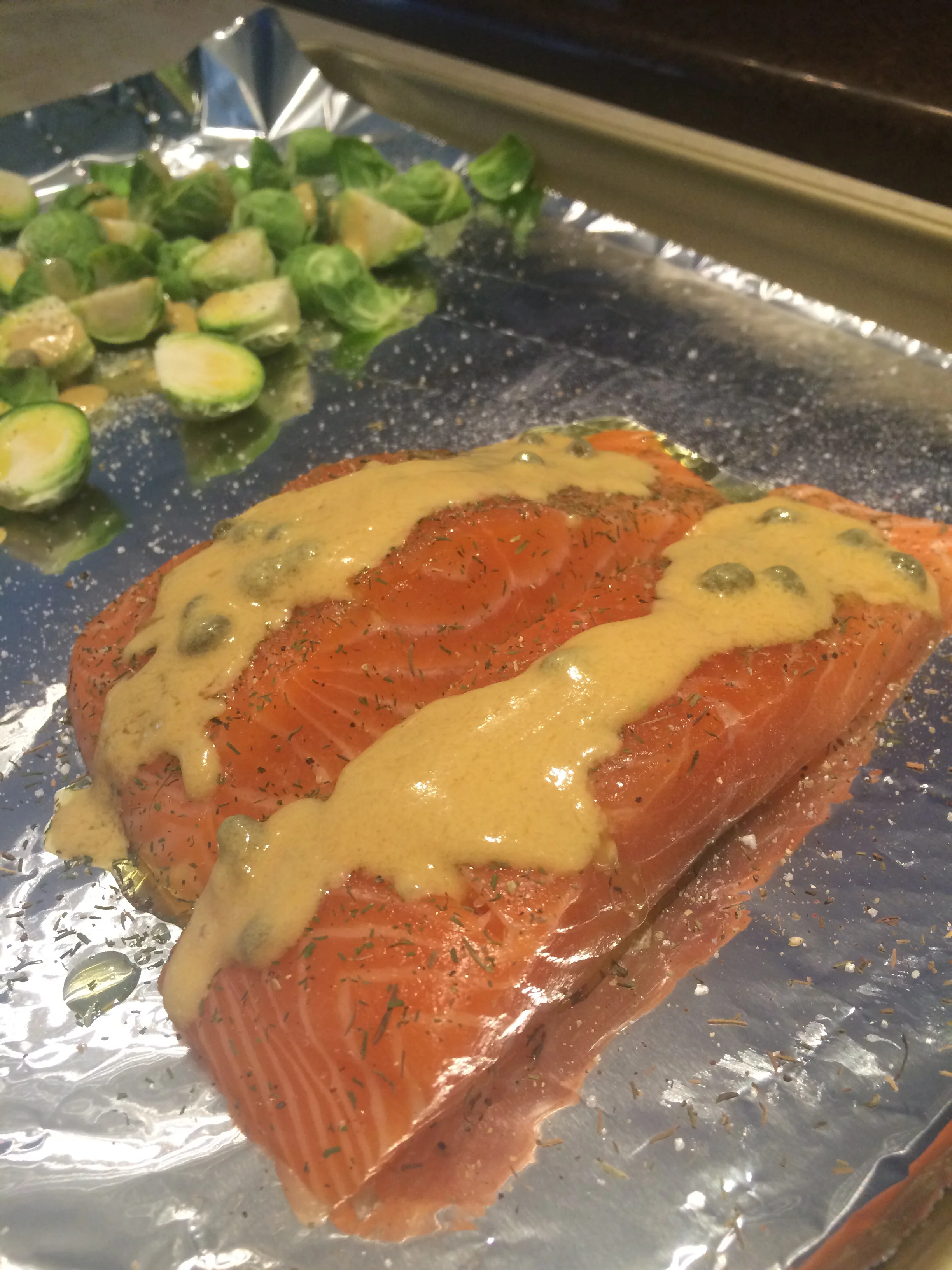 Salmon Mustard Sauce