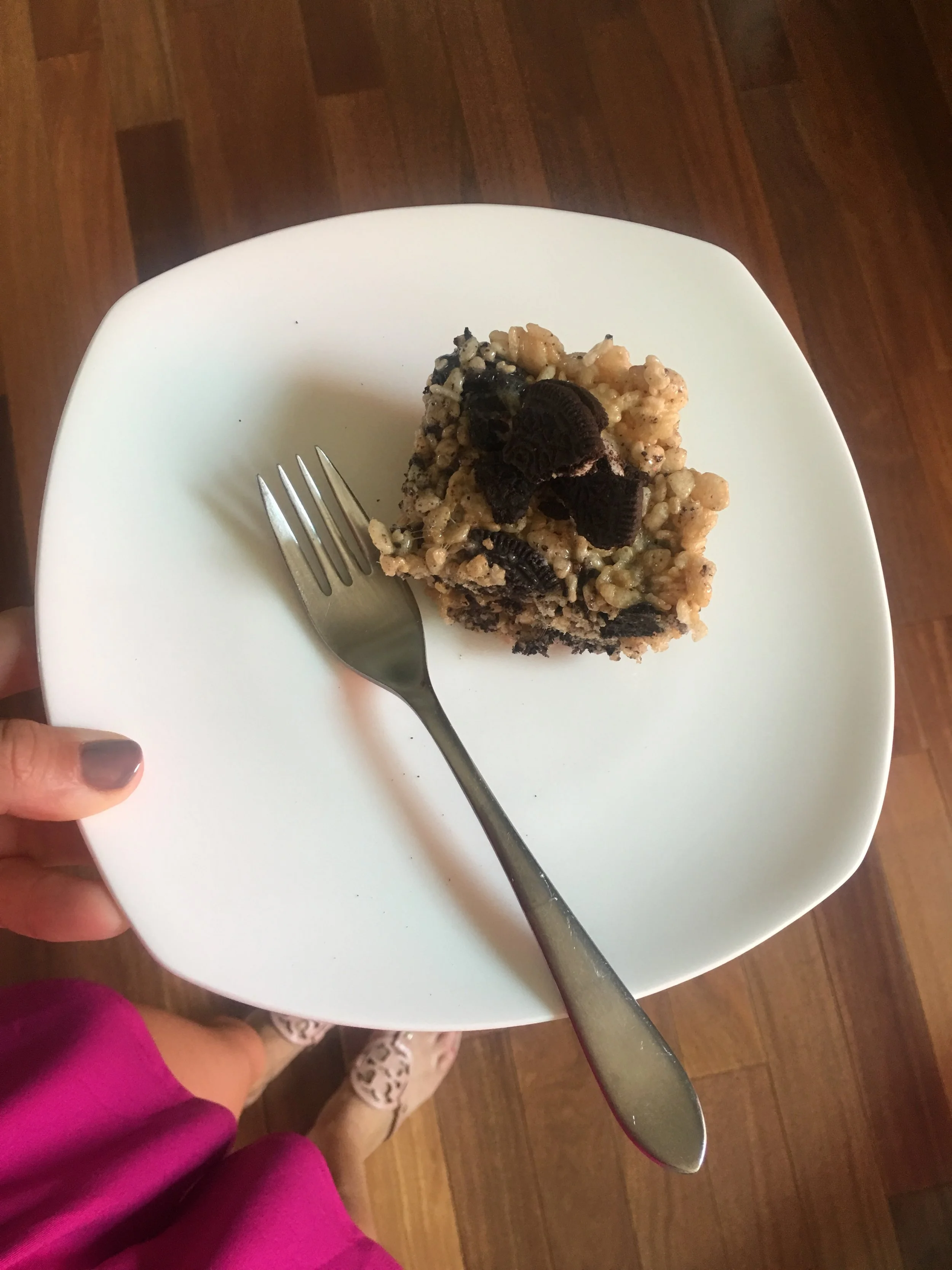 Oreo Rice Krispie Treats