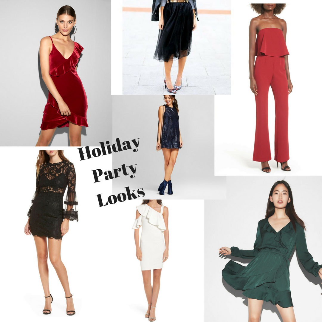 Holiday Party Looks! — Fashion Blogger | Lady and Red