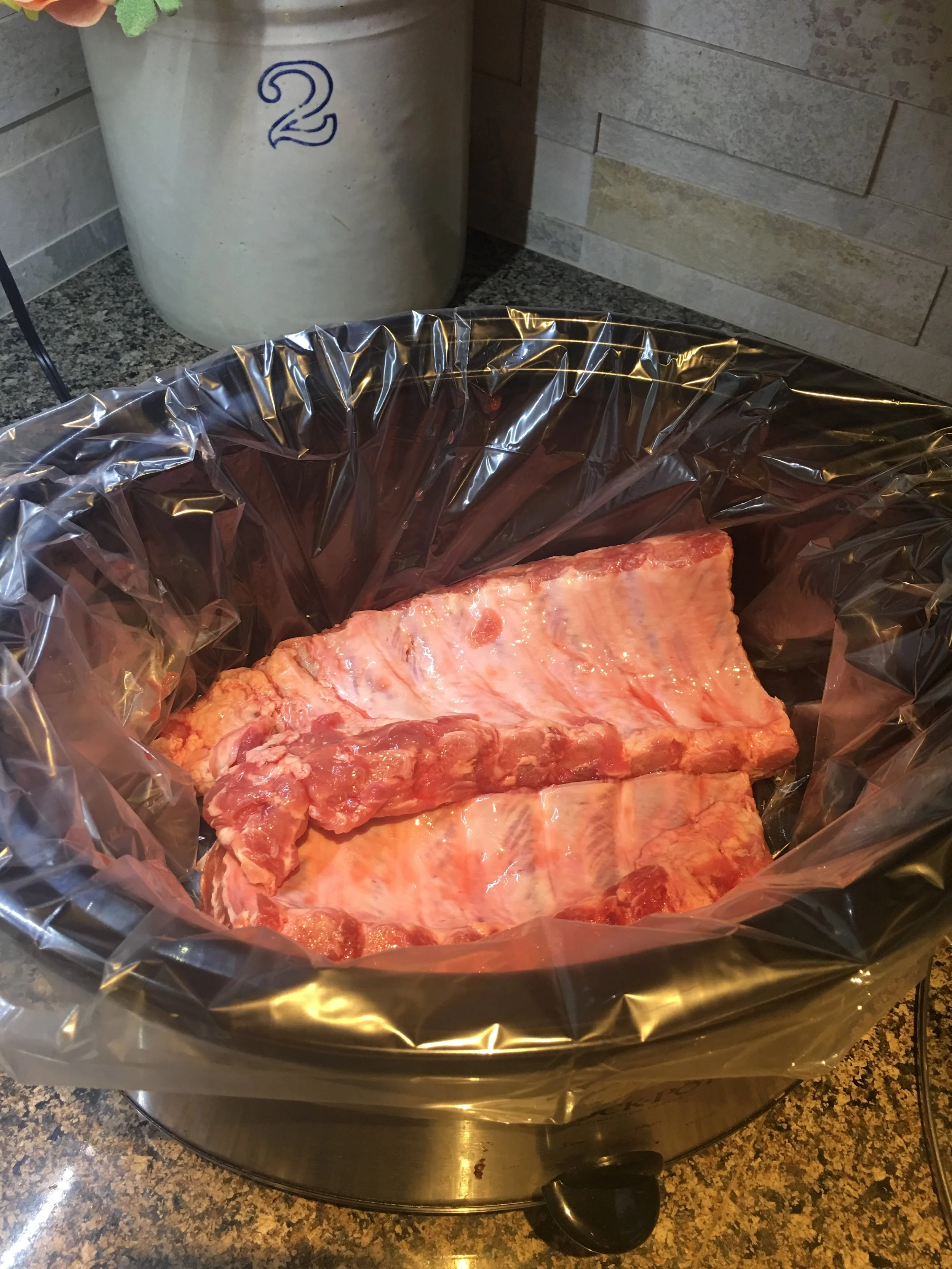Easy Crockpot Ribs