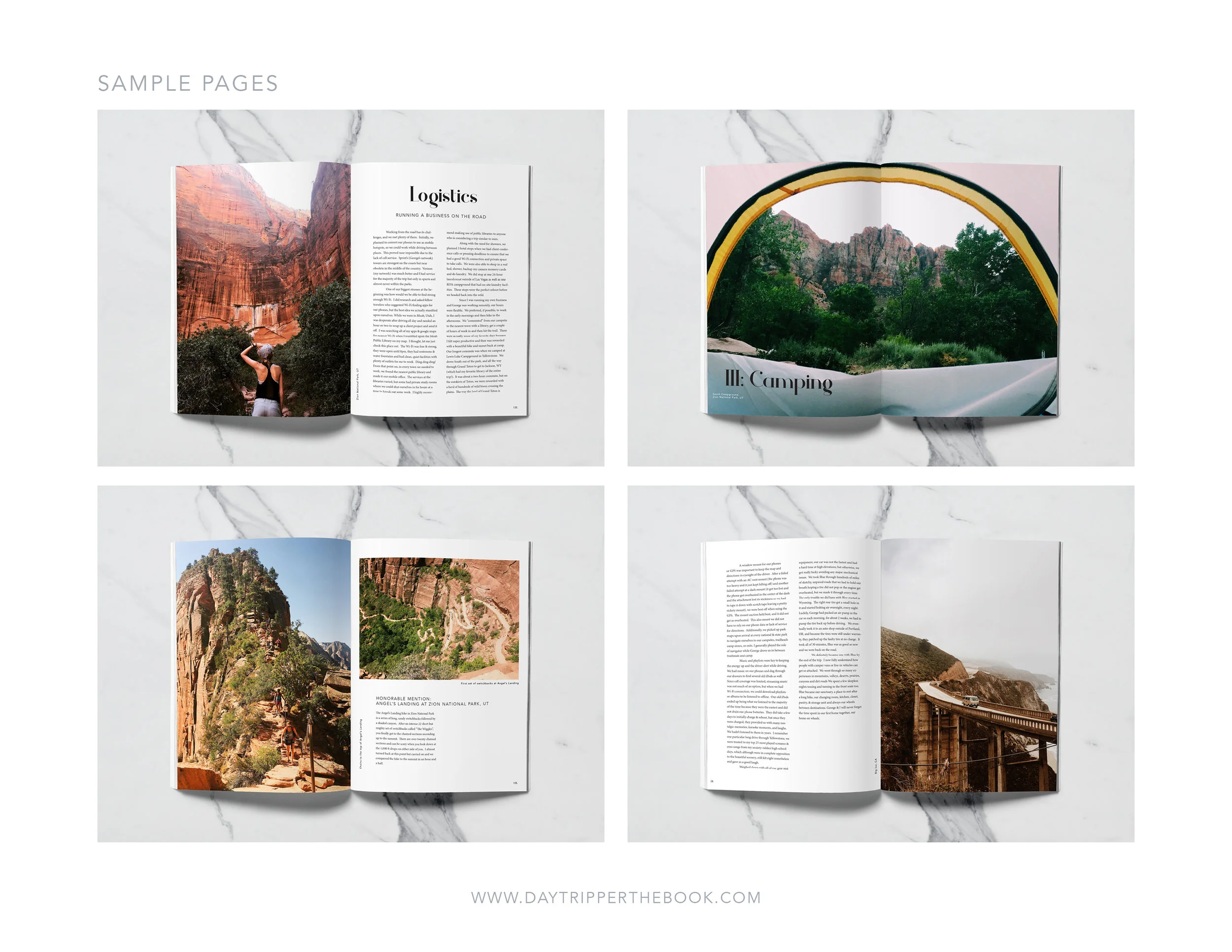 Book layout