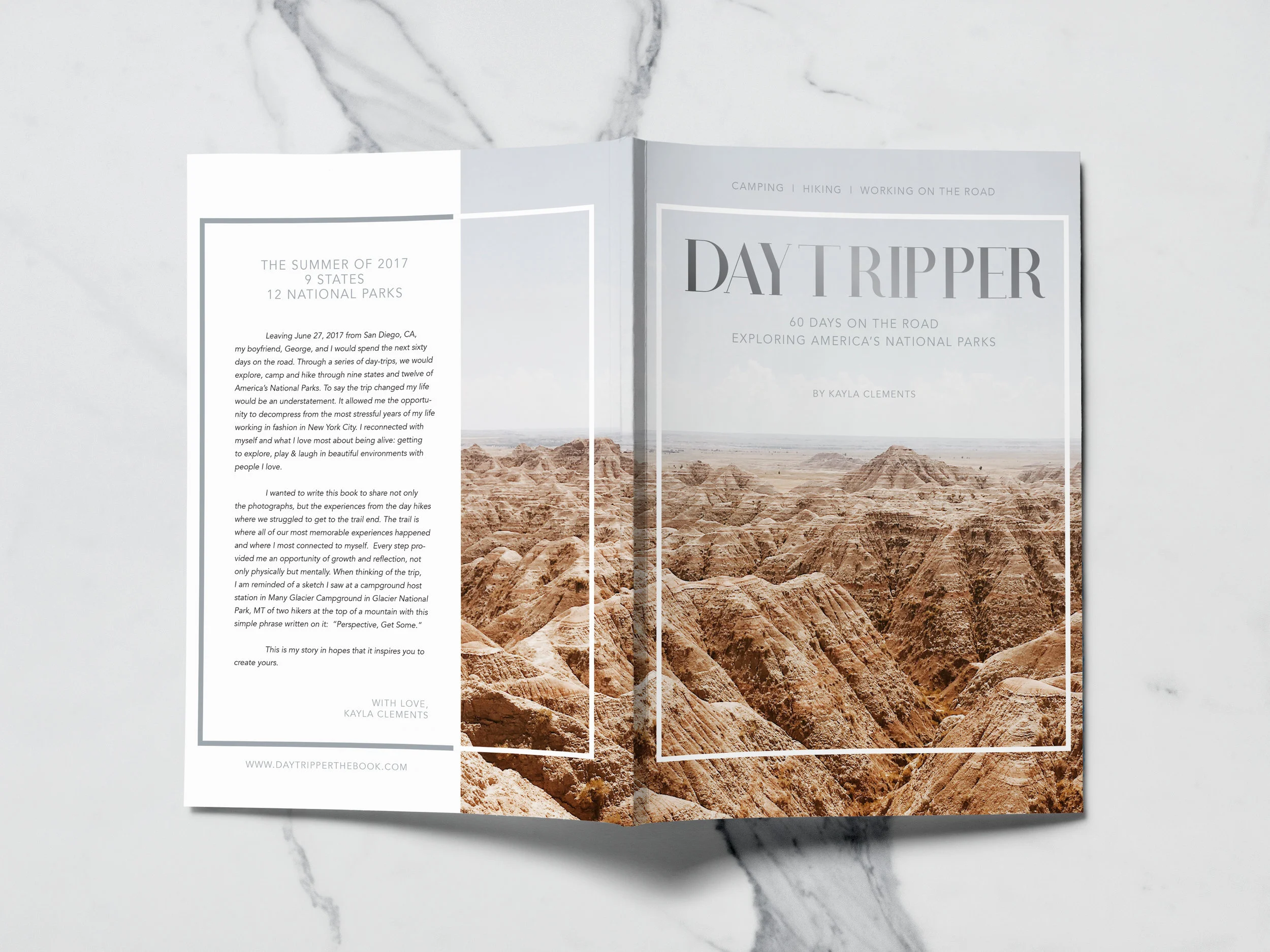  Book front + back seamless cover 