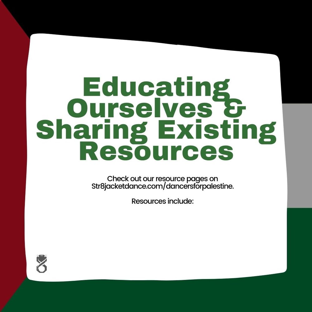 Educating Ourselves & Sharing Existing Resources