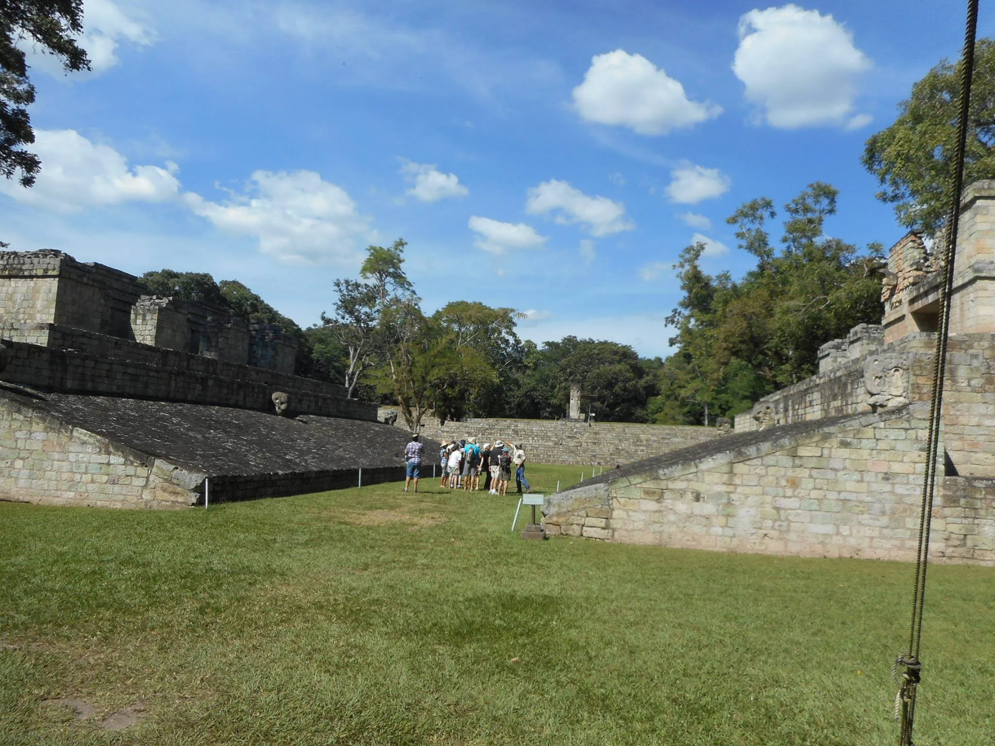 ©AJ9C Copan Ruins of Mayan pre-radiosporting events. Whoever winds up with the most points doesn’t get his head chopped off.