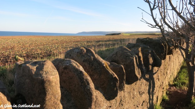 Stone Wall, North Sea, Eyemouth