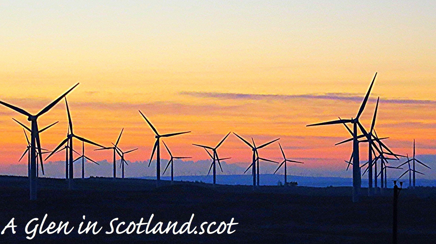 Windfarm / Lanarkshire