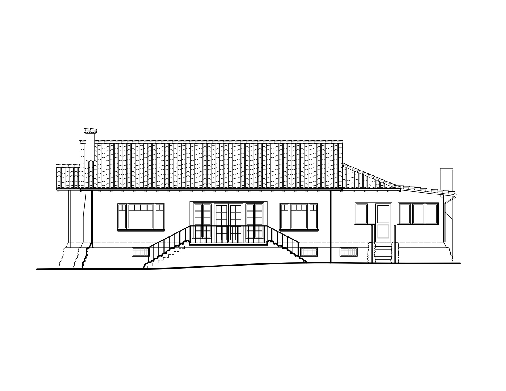 East Elevation Before