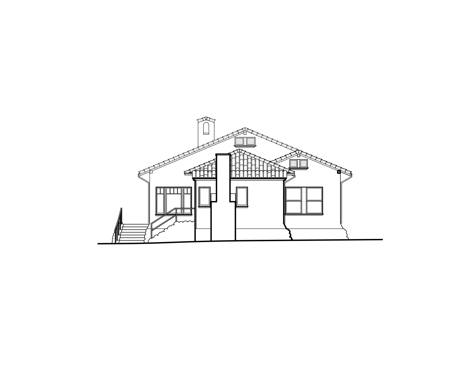 North Elevation Before