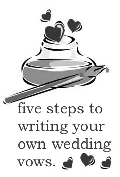 How To Write Your Own Wedding Vows Unique Titanium Wedding Rings