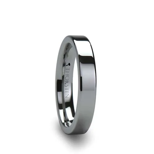 Thorsten Dominus Flat Tungsten Wedding Ring