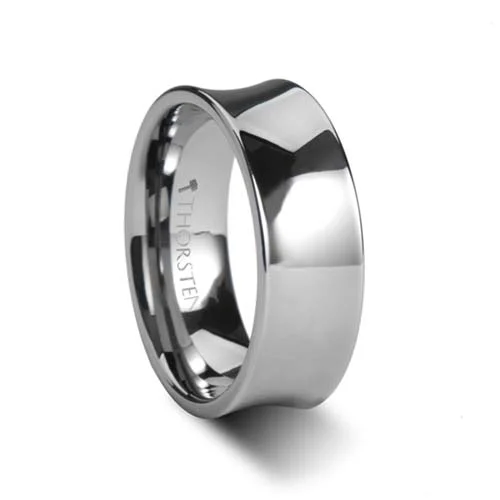 Thorsten Washington Concave Tungsten Wedding Ring