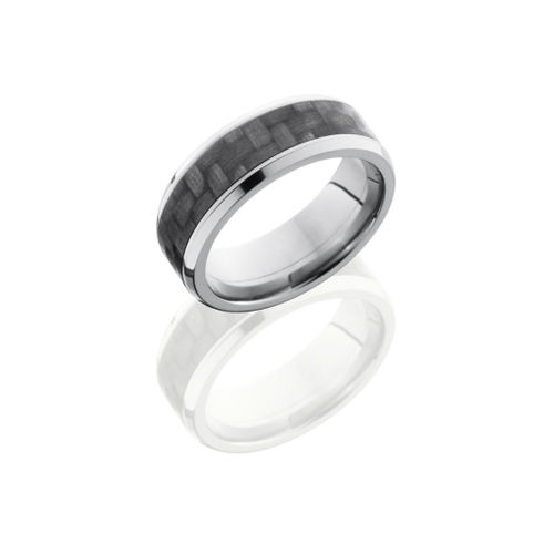 Carbon Fiber and Titanium Wedding Ring