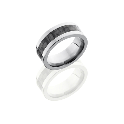 Titanium and Carbon Fiber Wedding Ring