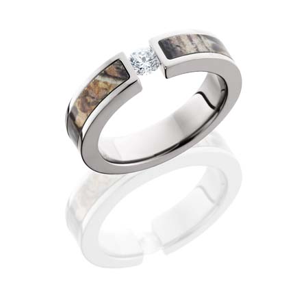Camo Engagement Ring