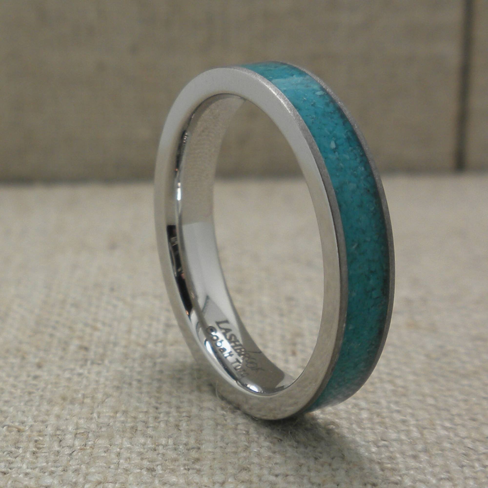 Turquoise Wedding Ring