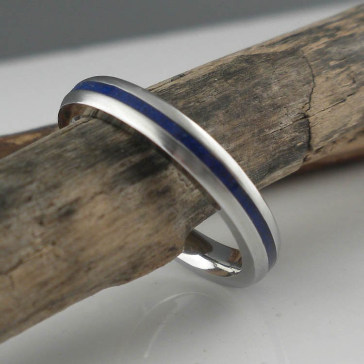 Lapis Wedding Ring