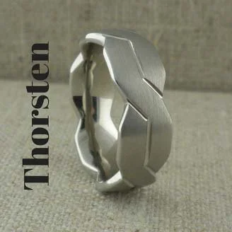 Thorsten Wedding Rings Tungsten &amp; Ceramic