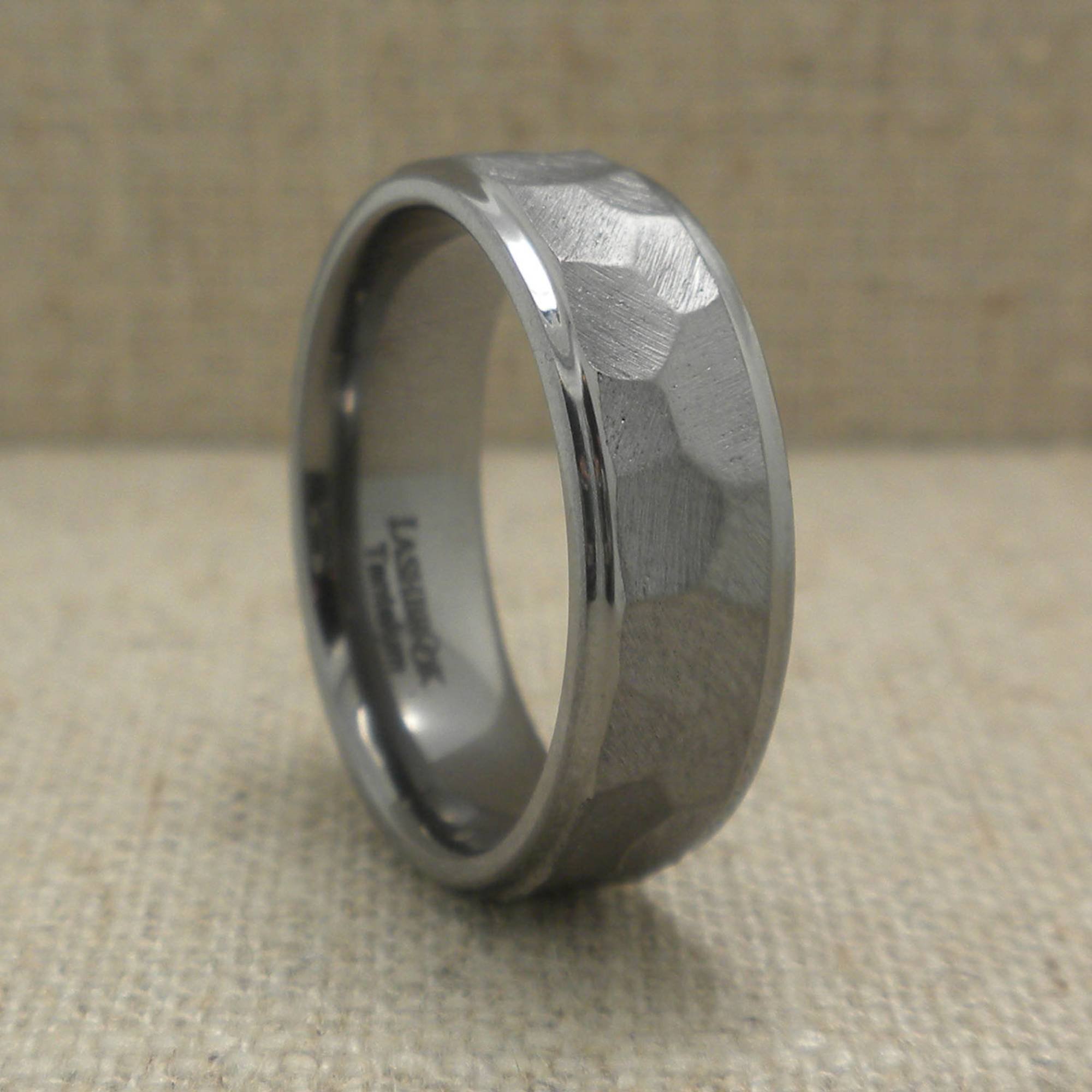 Rock finish Wedding Ring