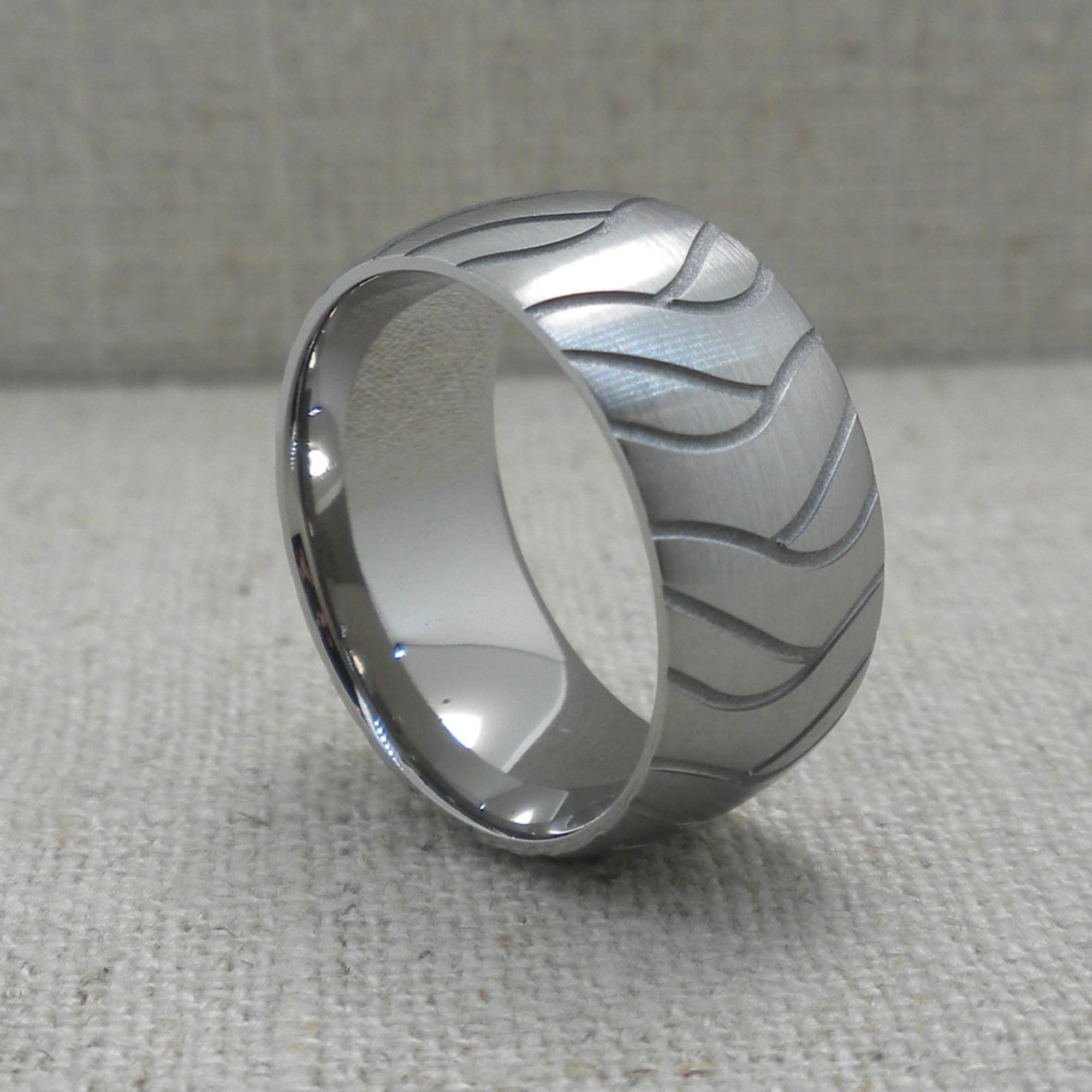 Lashbrook Designs Supercycle Wedding Band