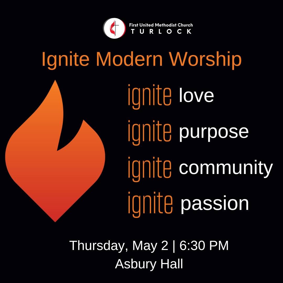 Come check out the band and relaxed vibes of this modern worship service. All are welcome this Thursday, May 2 at 6:30 PM in Asbury Hall.