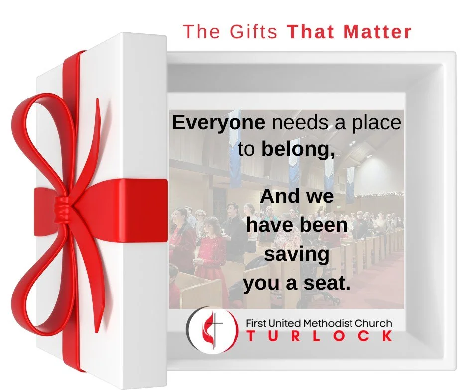 Here's the thing about belonging: you can't buy it at the store.
We all need a place where we're known. Where we don't have to pretend we've got it all together to be fully welcome. That's the kind of community we're building at FUMC. A place for eve