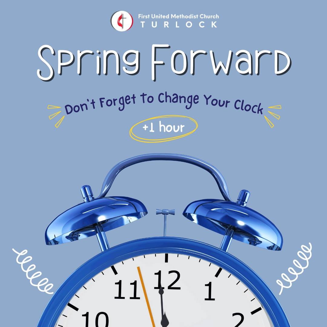 Don't forget to move your clock forward 1 hour Saturday night. ⏰