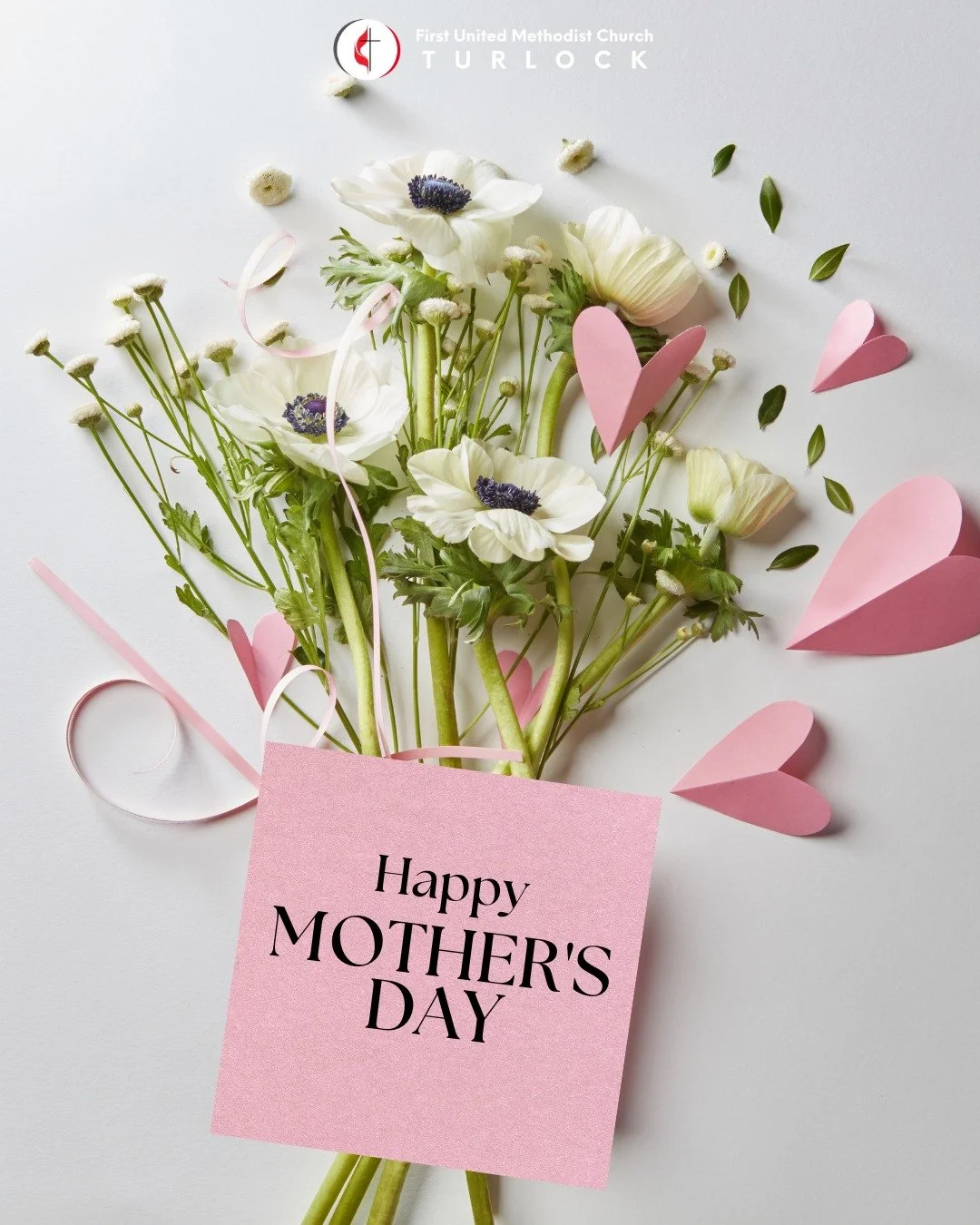 Happy Mother&rsquo;s Day from all of us at First United Methodist Church 💐
Today, we give thanks for the mothers, grandmothers, stepmothers, foster mothers, spiritual mothers, and all the women who nurture others with love, strength, wisdom, and gra