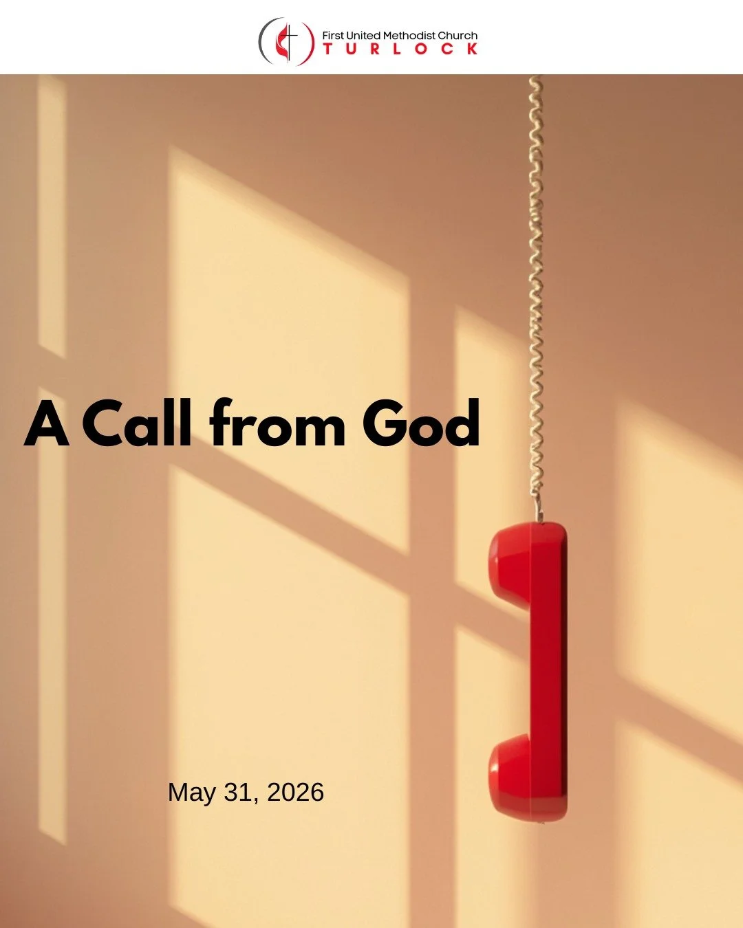 This Sunday, we will explore what it means to receive, A Call from God. Join us at 9:30  am in person or online at www.fumcturlock.org