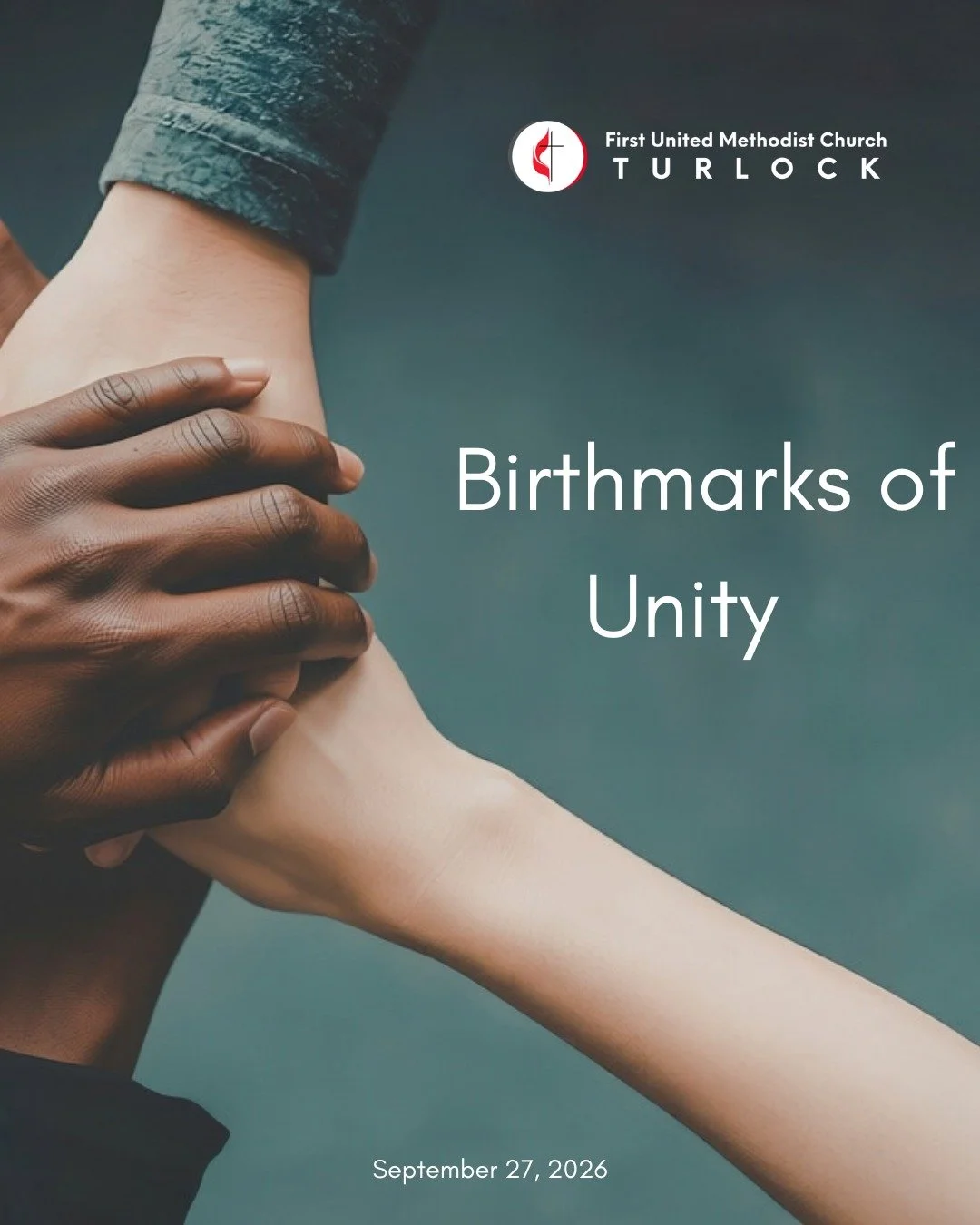 This Sunday, Birthmarks of Unity. Come join us for meaningful worship at 9:30 AM in person or online.