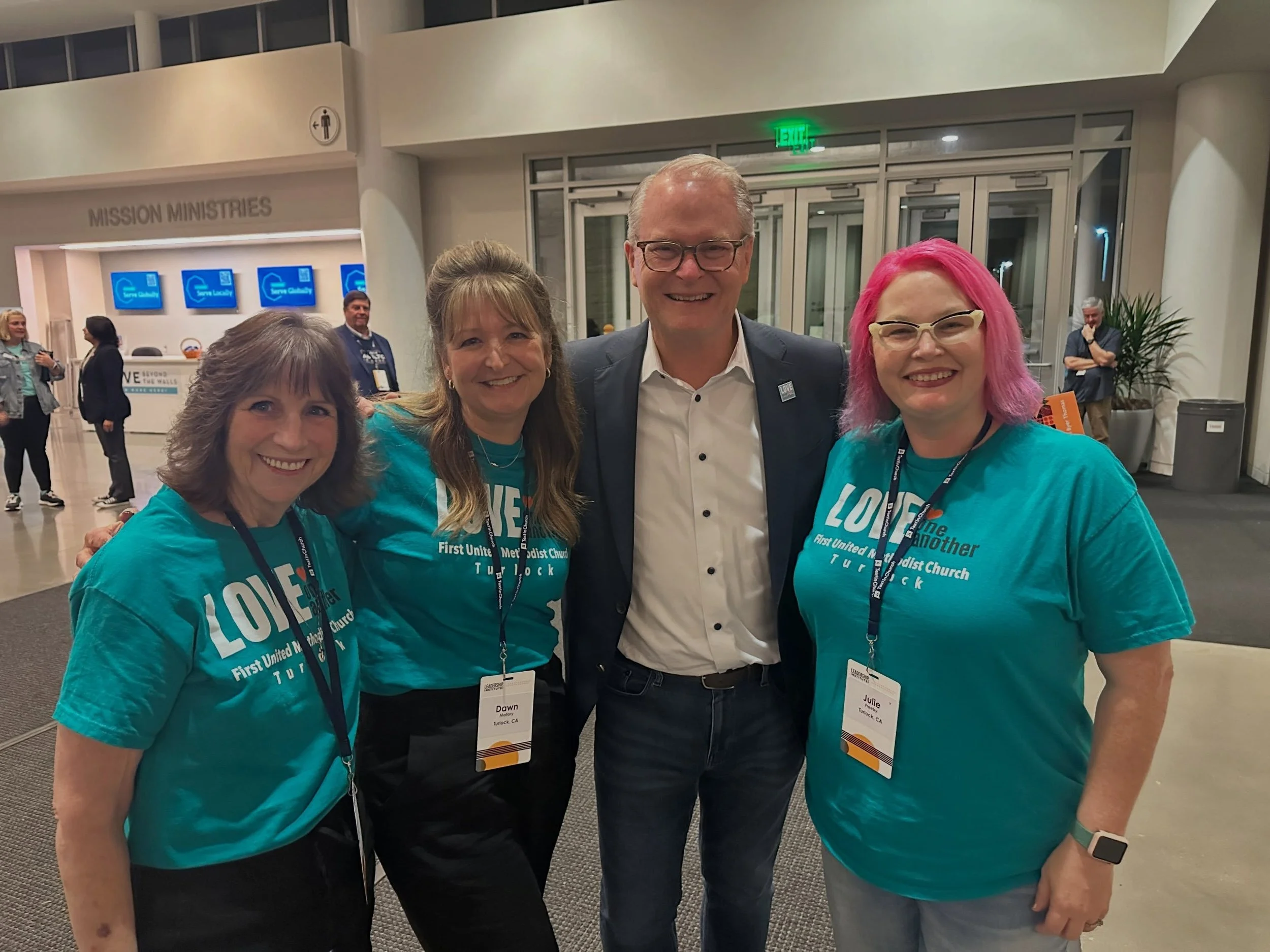 Some of our staff team are gaining Momentum at this year&rsquo;s Leadership Institute. #sharechurch #umc #beumc #loveoneanother❤️