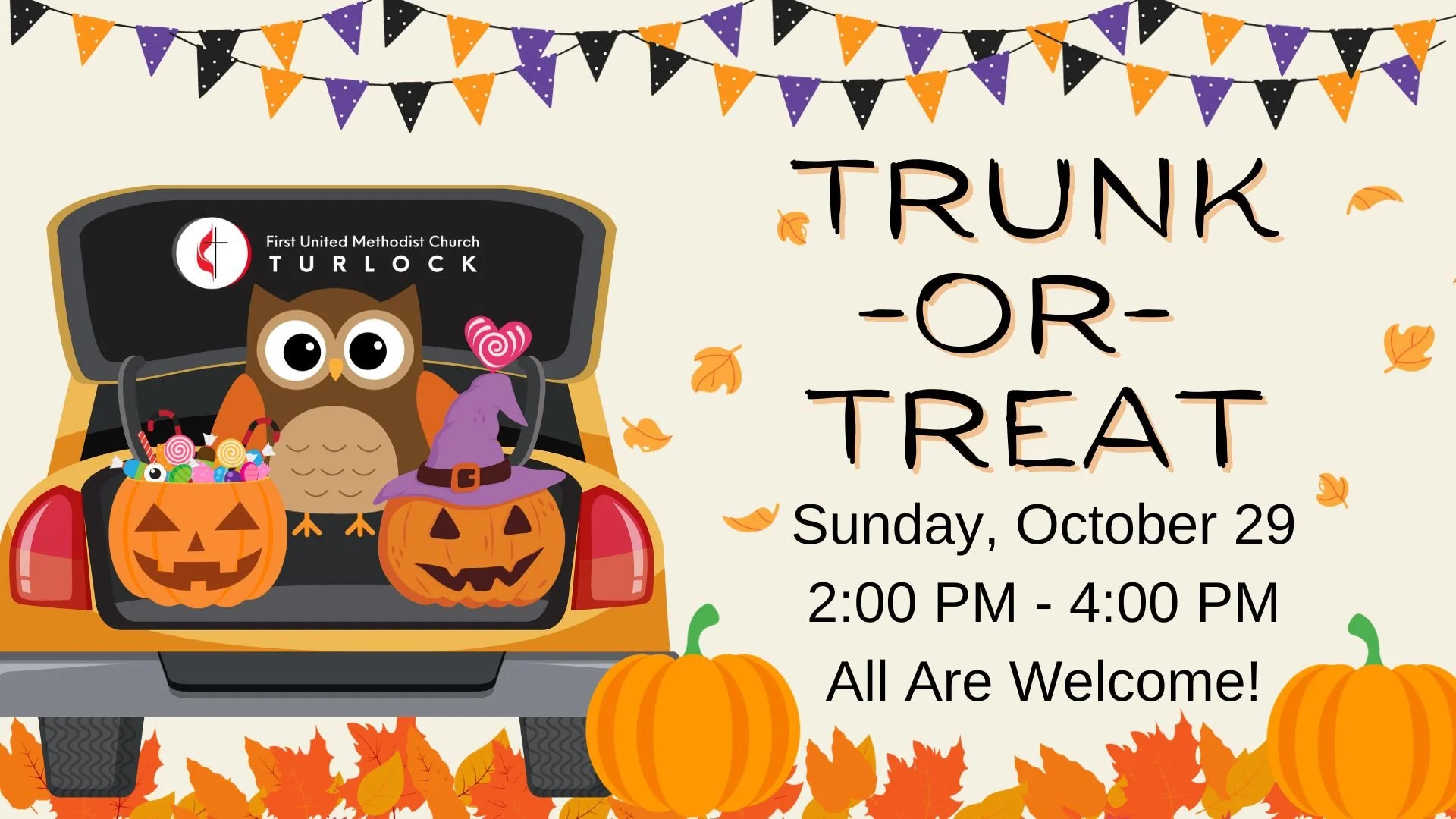 Trunk or Treat The First United Methodist Church Trunk or Treat The First United Methodist Church