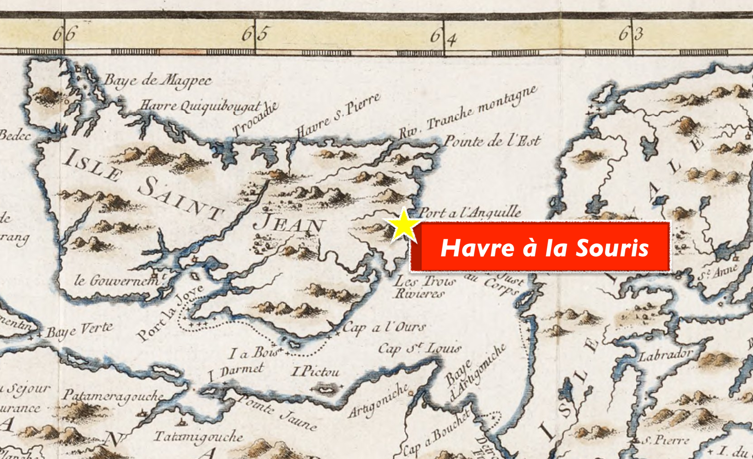 Bay Fortune Pei Map Souris: Of Mice And Mi'kmaq — Mayzil Of Pei