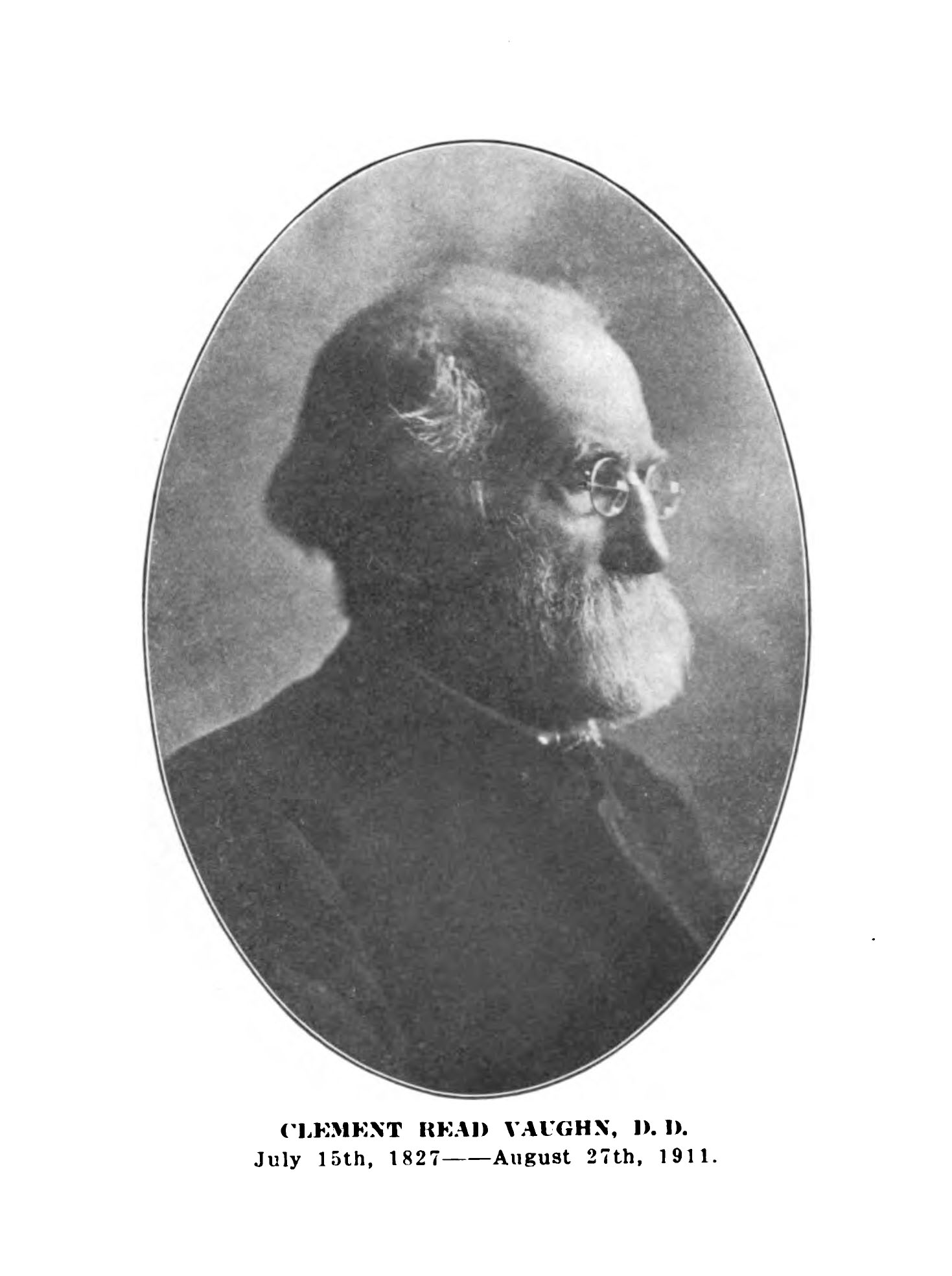 Clement Read Vaughan (18271911) — Log College Press