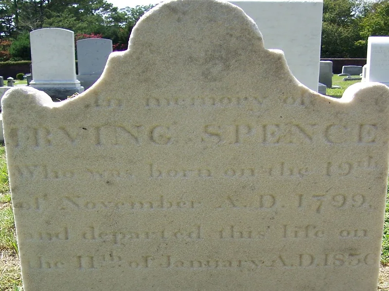 Spence, Irving gravestone photo.jpg