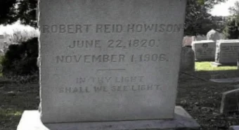 Howison, Robert Reid gravestone photo.jpg