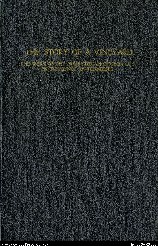 Diehl, Charles Edward, The Story of a Vineyard.jpg