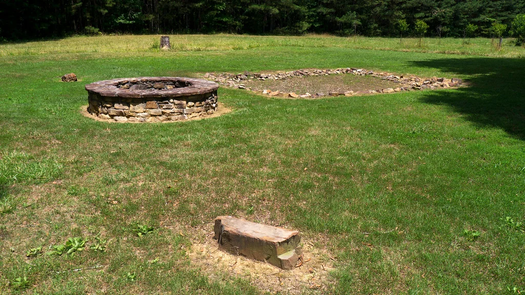 The site of the Boudinot house at New Echota, Georgia is an historic landmark.