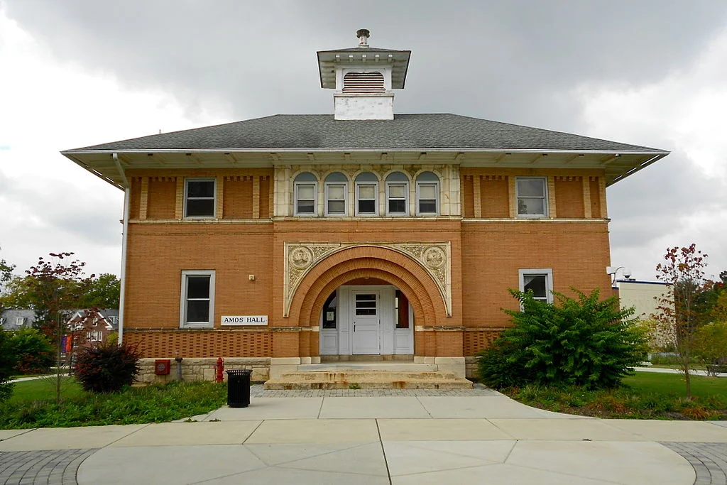 Amos, James Ralston Amos Hall photo.JPG