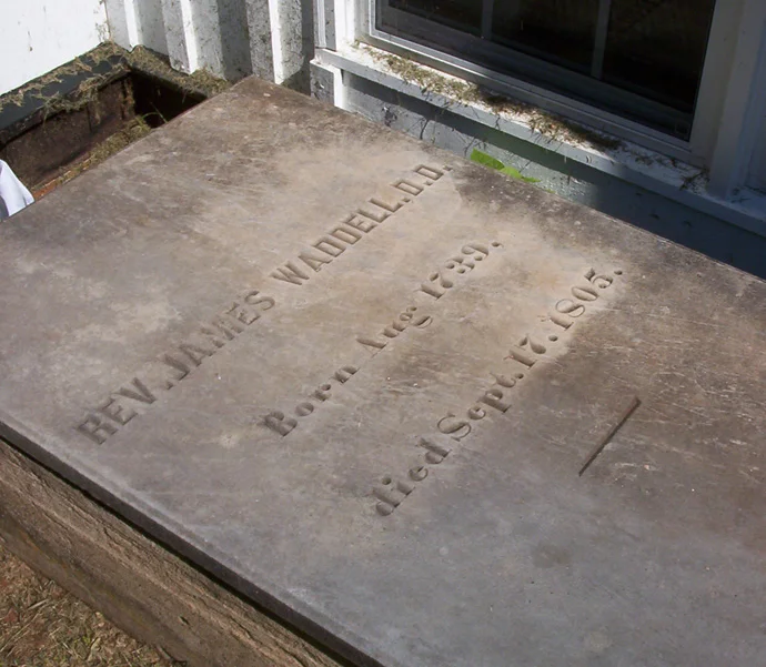 Waddel, James gravestone photo.jpg