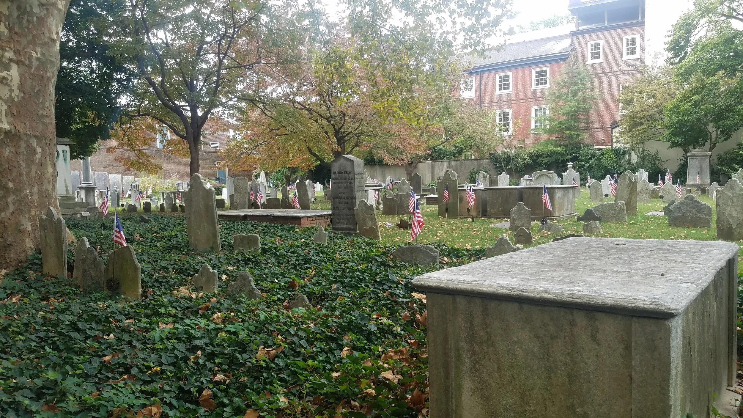 Old Pine Street Presbyterian Cemetery (photo credit: R. Andrew Myers).