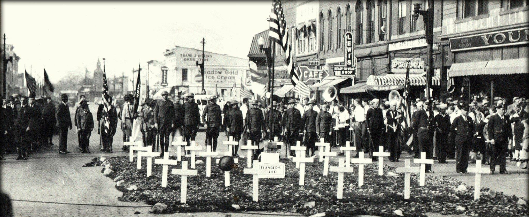 Memorial day in mattoon circa 1930's 