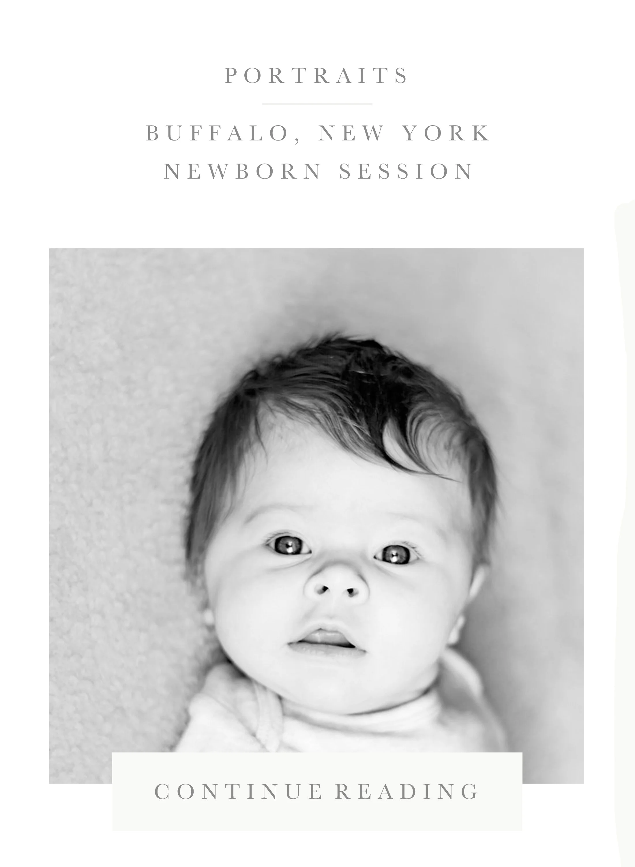Harper | Buffalo, NY Lifestyle Newborn Photographer