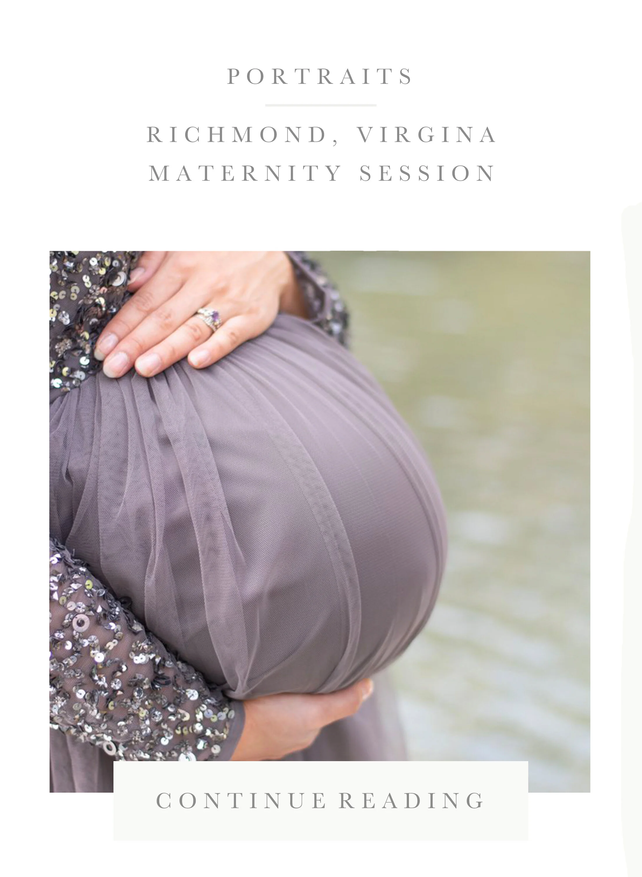 Aimee &amp; Lee | Richmond, Virginia Lifestyle Maternity Photographer