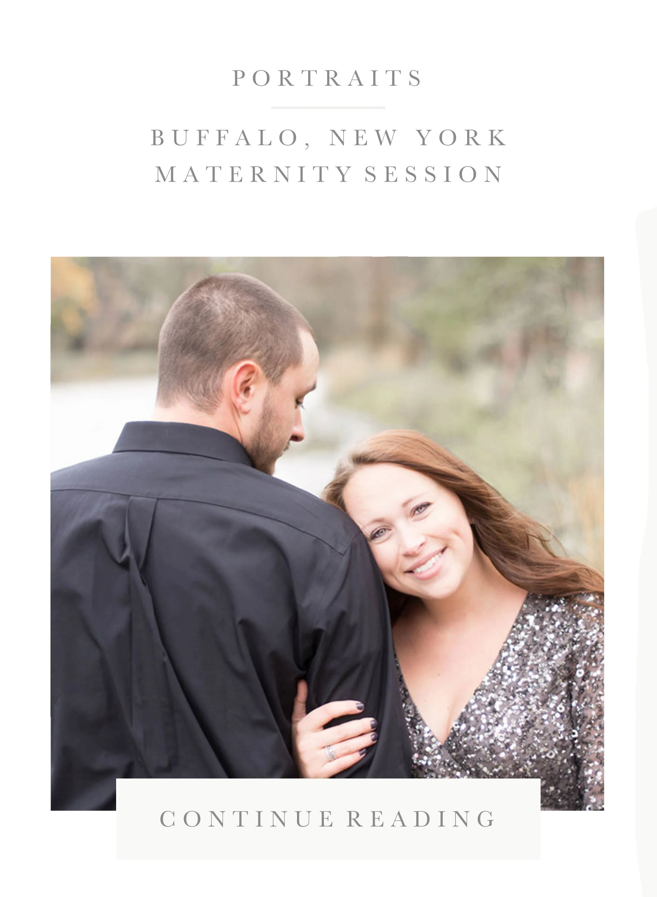 Dani &amp; Dustin | Buffalo, NY Lifestyle Maternity Photographer